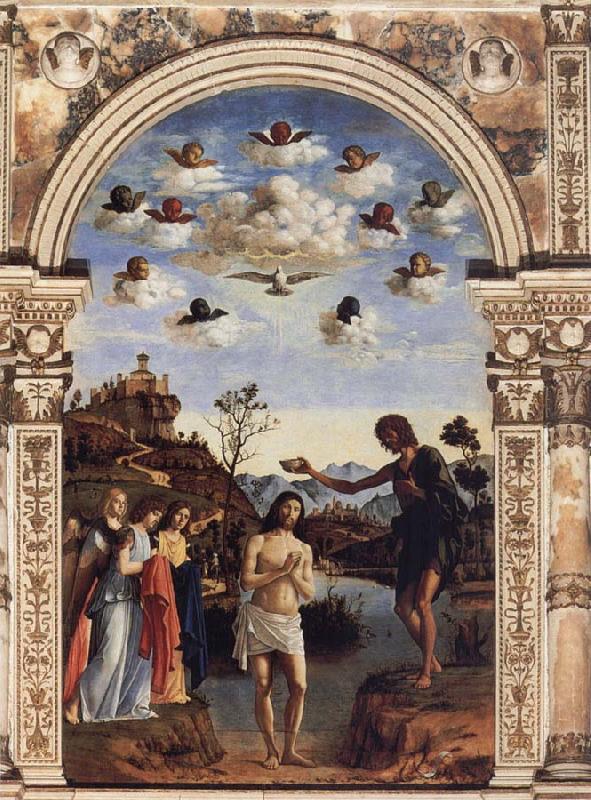 CIMA da Conegliano Baptism of Christ oil painting picture
